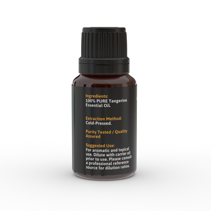 Cold Pressed Pure Tangerine Essential Oil for Immunity - deSensua