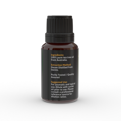 Pure Tea Tree Essential Oil for Glowing Skin, Immunity - deSensua