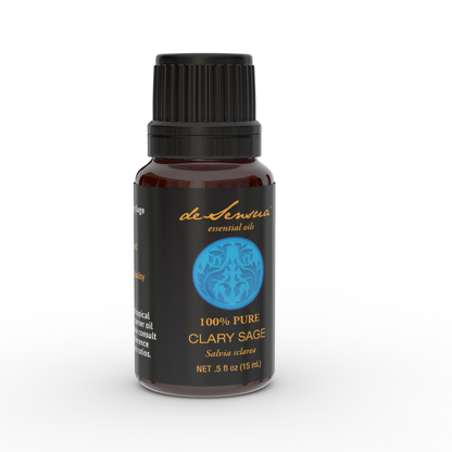 Clary Sage Aphrodisiac Pure Essential Oil, Menopause - deSensua