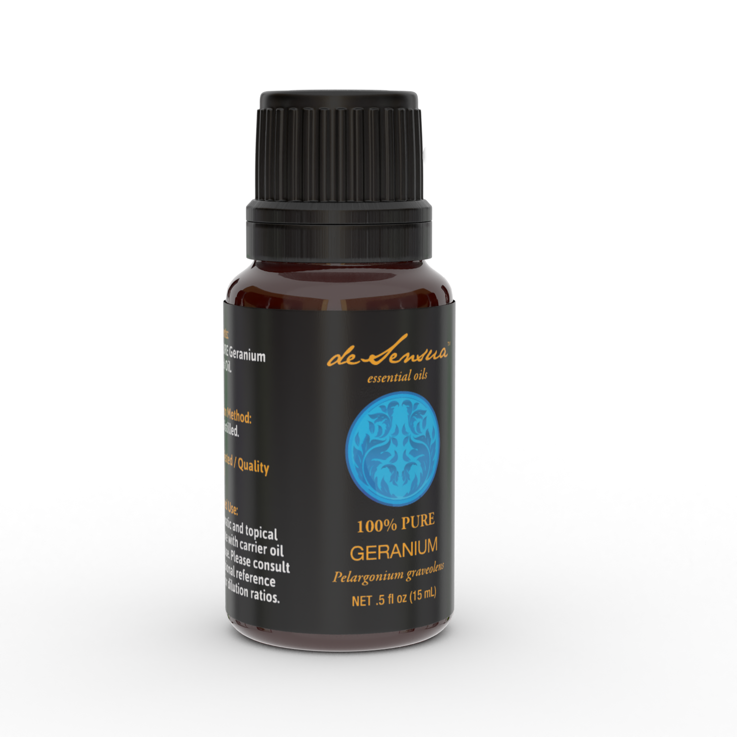 Pure Geranium Essential Oil for Skin Care &amp; Relaxation - deSensua