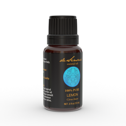 Pure Lemon Essential Oil for Skin Cleansing, Lightening - deSensua