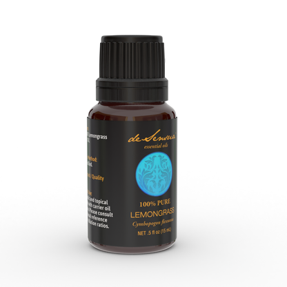 Lemongrass Pure Essential Oil - Sore Muscles, Cramps - deSensua