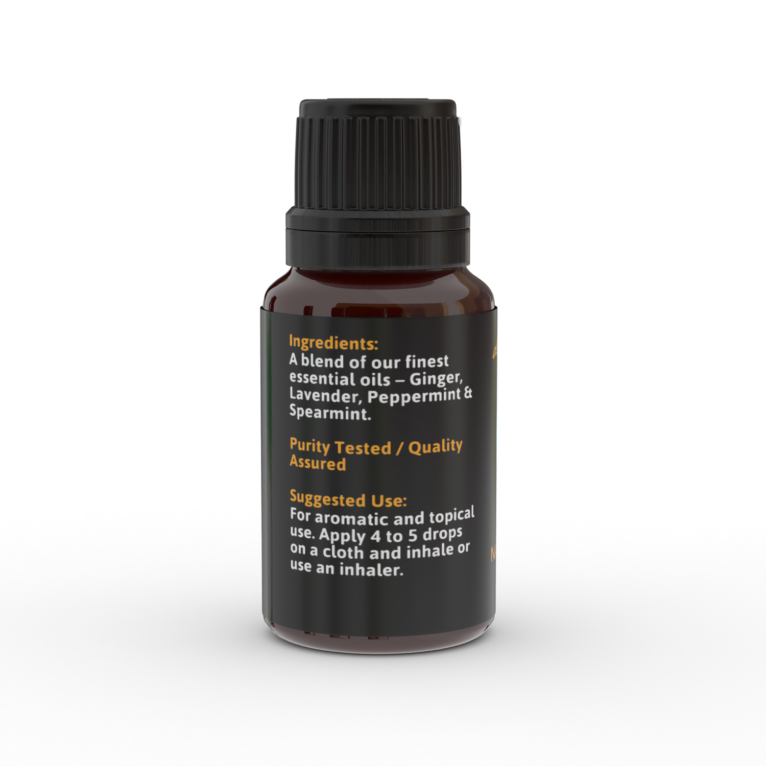 Nausea Blend Pure Essential Oil - Alleviate Nausea &amp; Soothes Stomach