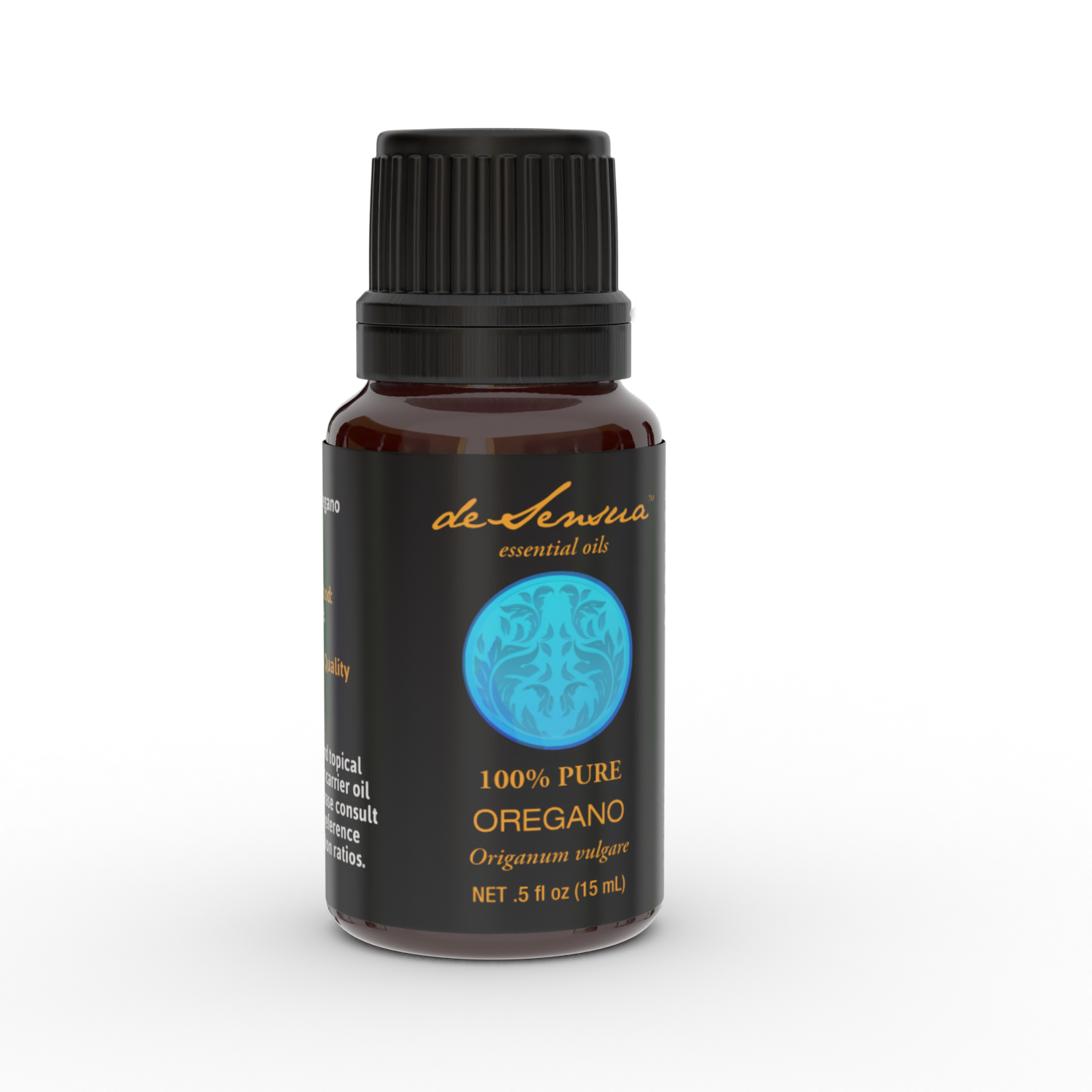 Pure Oregano Essential Oil - Sore Throat and Sinus relief - deSensua