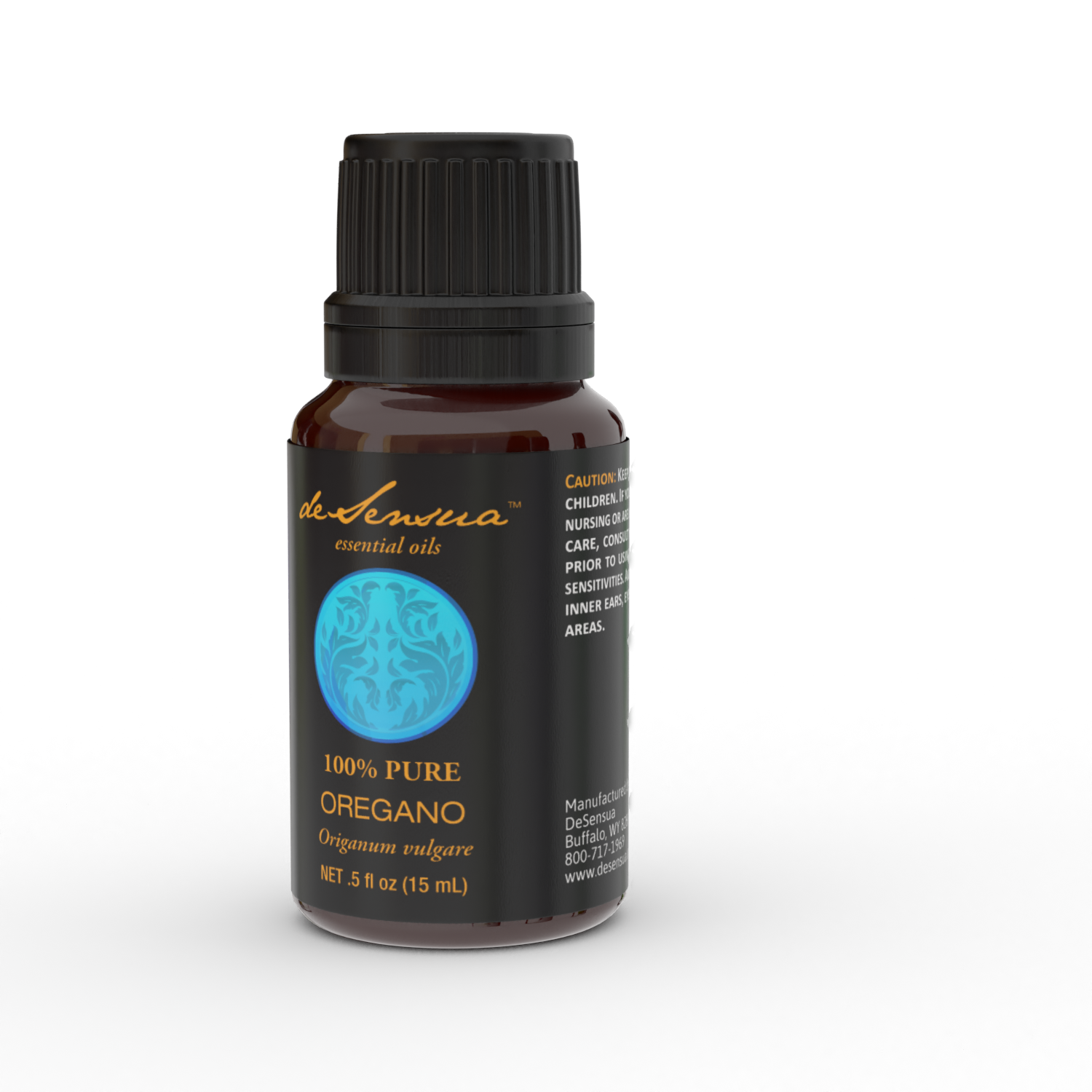 Pure Oregano Essential Oil - Sore Throat and Sinus relief - deSensua