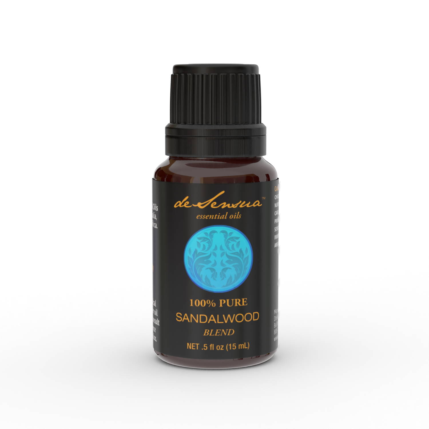 Pure Sandalwood Essential Oil for Sleep, Calm, Libido - deSensua