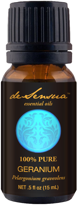 Pure Geranium Essential Oil for Skin Care &amp; Relaxation - deSensua