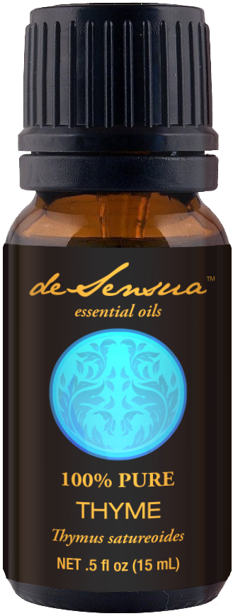 Pure Thyme Essential Oil for Skin Cleansing, Aroma - deSensua