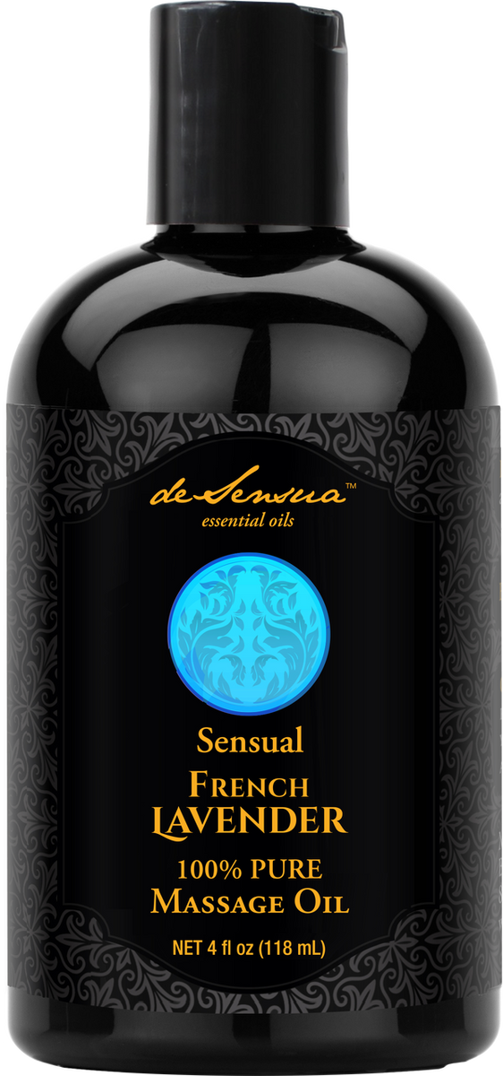 Sensual Massage Oil infused with Lavender Essential Oil by deSensua