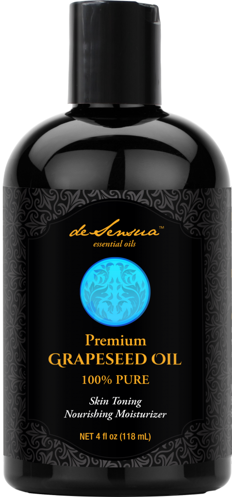 Cold Pressed Premium Grapeseed Oil for Skin, Hair Care - deSensua