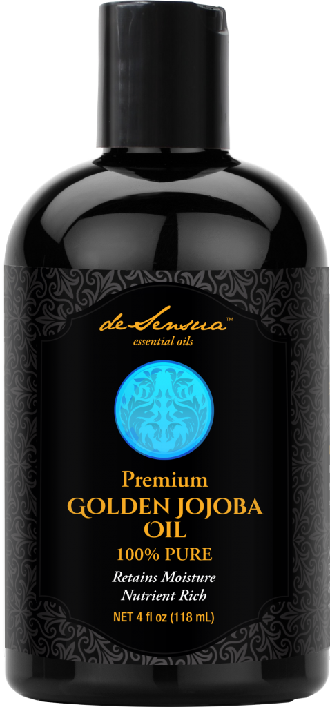 Premium Golden Jojoba Oil - Massage, Hair, Beard Care - deSensua